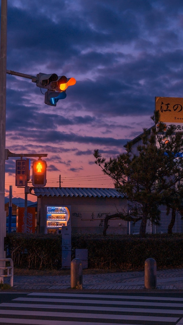 街道 夜晚