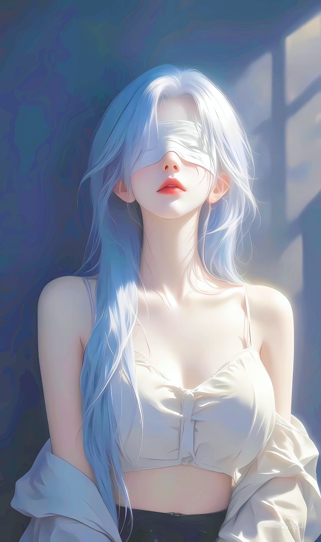矇眼女孩