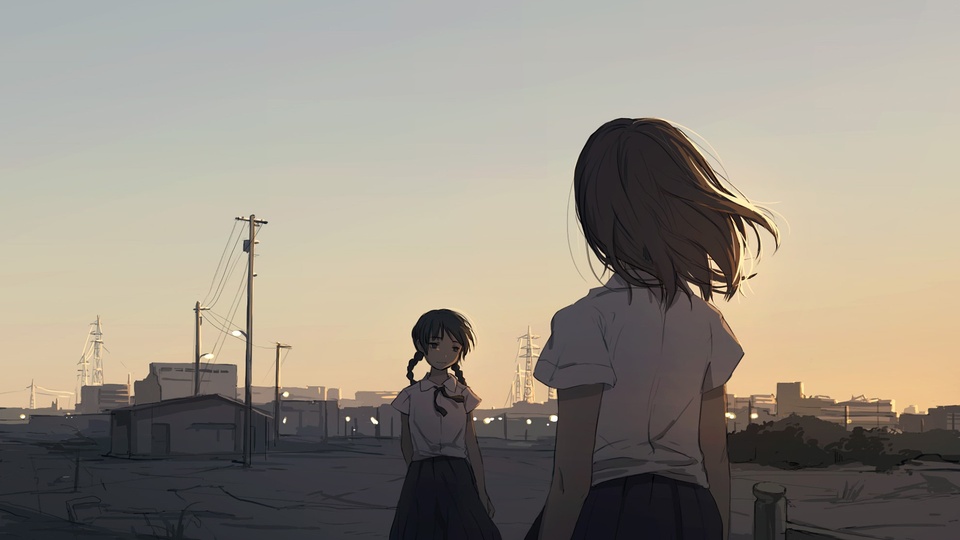 動漫 插畫 唯美 少女壁紙【127】