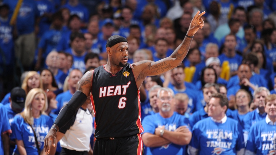 體育 NBA 熱火隊 詹姆斯 勁爆體育壁紙【4】