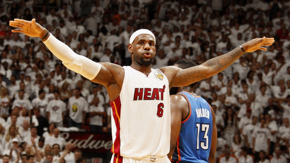 體育 NBA 熱火隊 詹姆斯 勁爆體育壁紙【4】