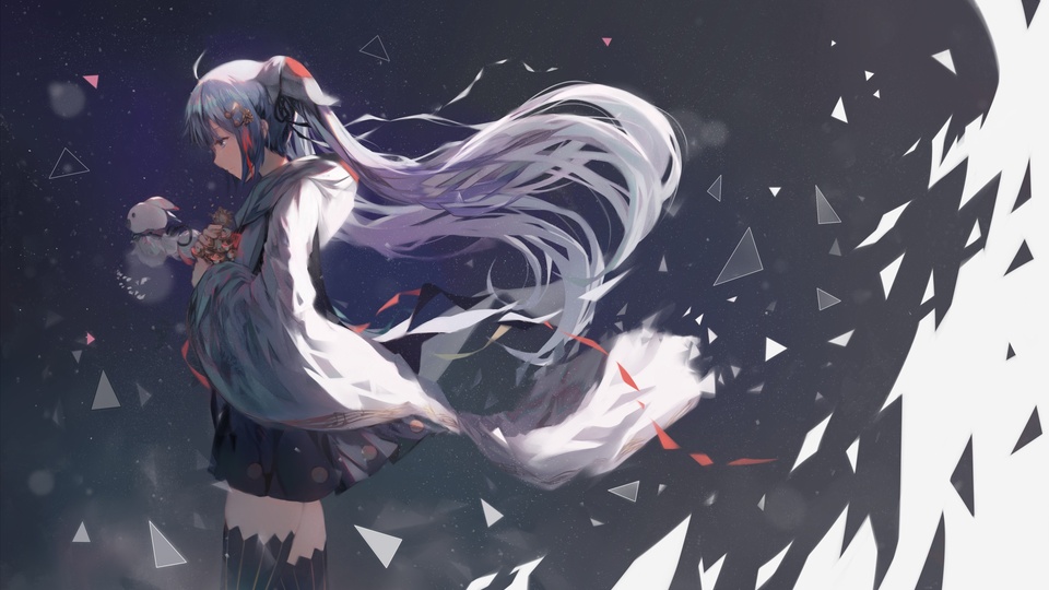 動漫 初音未來 miku V家壁紙【16】